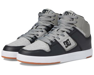 (���) DC �����Y �L���A �J�W���A�� �n�C-�g�b�v �X�P�[�g �V���[�Y �X�j�[�J�[ DC men Cure Casual High-Top Skate Shoes Sneakers Dark Grey/Light Grey