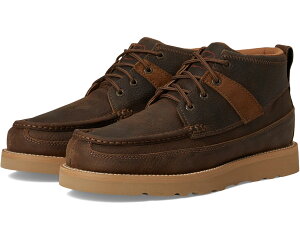 (���) �c�C�X�e�b�h X �����Y �E�F�b�W �\�[�� �u�[�c Twisted X men 4 Wedge Sole Boot Tobacco Brown