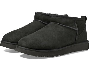 (���) �A�O ���f�B�[�X �N���V�b�N �E���g�� �~�j UGG women Classic Ultra Mini Black