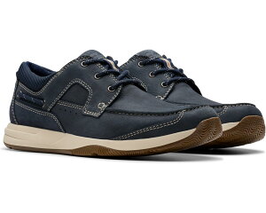 (���) �N���[�N�X �����Y �Z�C���r���[ ���[�X Clarks men Sailview Lace Navy Nubuck