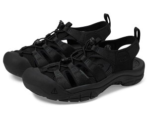 (���) �L�[�� �����Y �j���[�|�[�g �G�C�`�c�[ KEEN men Newport H2 Triple Black