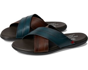 (���) �}�[�N�W���Z�t�j���[���[�N �����Y �u�[�� �A�x �T���_�� Marc Joseph New York men Boone Ave Sandal Navy & Brown