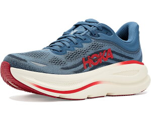 (���) �z�J�I�l�I�l �����Y �{���_�C 9 Hoka men Bondi 9 Thunder Cloud/Vermillion