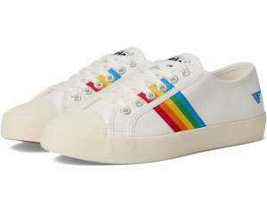 (���) �S�[�� ���f�B�[�X �R�[�X�^�[ ���C���{�[ Gola women Coaster Rainbow Off-White/Multi