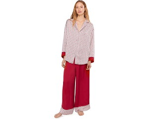 (���) �t���[�s�[�v�� ���f�B�[�X �h���[�~�[ �f�C�Y �p�W���} �Z�b�g Free People women Dreamy Days Pajama Set Heart Print