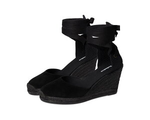 (���) �\���h�X ���f�B�[�X ���U�[ �}���Z�C�� �E�F�b�W Soludos women Leather Marseille Wedge Noche Black