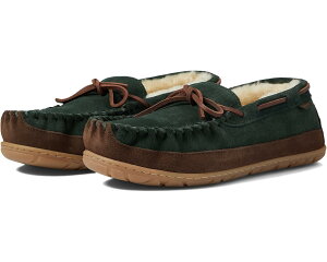 (���) �G���G���r�[�� �����Y �E�B�b�N�h �O�b�h ���J�V�� L.L.Bean men Wicked Good Moccasins Black Spruce/Chocolate