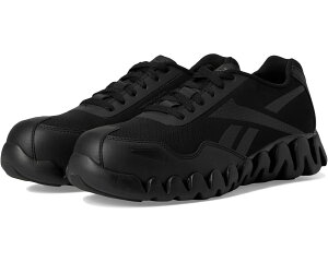 (���) ���[�{�b�N ���[�N �����Y �W�O �p���X ���[�N �G�[ �R���v �g�D Reebok Work men Zig Pulse Work EH Comp Toe Black
