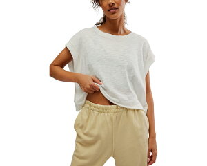 (���) �G�t�s�[ ���[�u�����g ���f�B�[�X �}�C �^�C�� �e�B�[ FP Movement women My Time Tee White