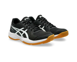 (���) �A�V�b�N�X ���f�B�[�X �A�b�v�R�[�g 6 �o���[�{�[�� �V���[�Y ASICS women Upcourt 6 Volleyball Shoe Black/White