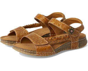 (���) ���f�B�[�X �|�s�����[ LArtiste by Spring Step women Popular Camel Multi