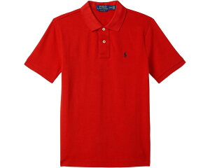 (���) �����t���[���� �L�b�Y �R�b�g�� ���b�V�� �|�� �V���c (�r�b�O �L�b�Y) Polo Ralph Lauren kids Cotton Mesh Polo Shirt (Big Kids) New Red 1