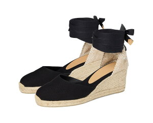 (���) �J�X�^�j�G�[�� ���f�B�[�X �J���[�i 60mm �E�F�b�W �G�X�p�h���[�� CASTANER women Carina 60mm Wedge Espadrille Black
