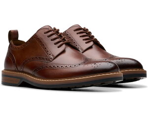 (���) �N���[�N�X �����Y ���~�b�g Clarks men Aldwin Limit Mid Tan Leather