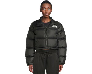 (���) �m�[�X�t�F�C�X ���f�B�[�X �k�v�V �V���[�g �W���P�b�g The North Face women Nuptse Short Jacket Tnf Black/Tnf Black-r