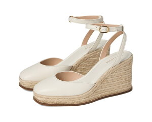 (���) �R�[���n�[�� ���f�B�[�X �N���E�h�t�B�[�� �J�C�� �G�X�p�h���[�� �E�F�b�W Cole Haan women Cloudfeel Kyra Espadrille Wedges Ivory Leather