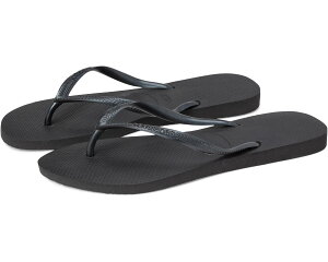 (���) �n���C�A�i�X ���f�B�[�X �X���� �t���b�v �t���b�v �T���_�� Havaianas women Slim Flip Flop Sandal Black