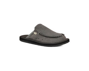 (���) �T�k�[�N �����Y ���[ �S�b�g �}�C �o�b�N �\�t�g �g�b�v �w���v Sanuk men You Got My Back Soft Top Hemp Dark Grey