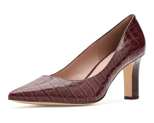 (���) �R�[���n�[�� ���f�B�[�X �}�C�� �q�[�� 75mm Cole Haan women Mylah Heel Pump, 75mm Mahogany Crocodile Print Leather