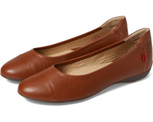 (���) �}�[�N�W���Z�t�j���[���[�N ���f�B�[�X �s�[�^�[�Y �X�g���[�g �t���b�c Marc Joseph New York women Peters Street Flat Cognac Tumbled