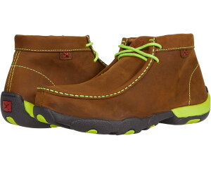 (���) �c�C�X�e�b�h X ���[�N �����Y MDMST02 Twisted X Work men MDMST02 Distressed Saddle/Neon Yellow