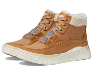 (���) �\���� ���f�B�[�X �A�E�g n �A�o�E�g Iv �~�b�h �X�j�[�J�[ �E�H�[�^�[�v���[�t SOREL women Out N About IV Mid Sneaker Waterproof Tawny Buff/Honey White