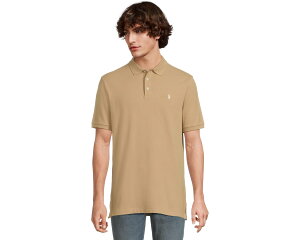 (���) �����t���[���� �����Y �N���V�b�N �t�B�b�g �X�g���b�` ���b�V�� �|�� �V���c Polo Ralph Lauren men Classic Fit Stretch Mesh Polo Shirt Classic Khaki