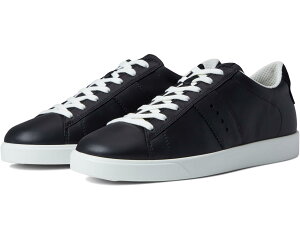 (���) �G�R�[ ���f�B�[�X �X�g���[�g ���C�g ���g�� �X�j�[�J�[ ECCO women Street Lite Retro Sneaker Black/Black