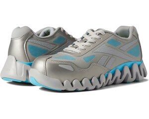 (���) ���[�{�b�N ���[�N ���f�B�[�X �W�O �p���X ���[�N �G�[ �R���v �g�D Reebok Work women Zig Pulse Work EH Comp Toe Grey/Powder Blue