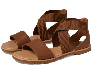 (���) �\���� ���f�B�[�X �G�� 3 �T���_�� SOREL women Ella III Sandal Velvet Tan/Gum 2