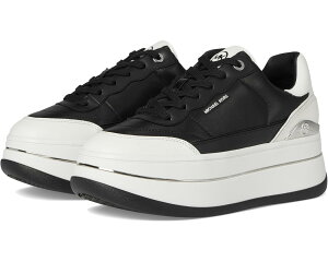 (���) �}�C�P���R�[�X ���f�B�[�X �w�C�Y ���[�X �A�b�v MICHAEL Michael Kors women Hayes Lace Up Black/Opticwhite
