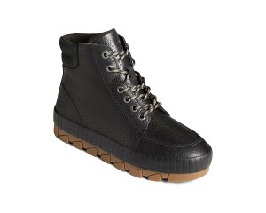 (���) �X�y���[ ���f�B�[�X �g�����g ���[�X-�A�b�v Sperry women Torrent Lace-Up Black Leather