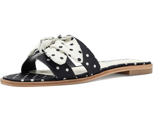 (���) �X�e�B�[�u�}�f�� ���f�B�[�X �n�f�B�� Steve Madden women Hadyn Black/White Polka Dot Scarf