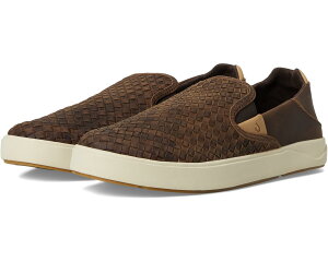 (���) �I���J�C �����Y ���E�n�� OluKai men Laeahi Lauhala Dark Java/Dark Java