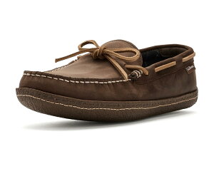 (���) �G���G���r�[�� �����Y �n���h �\�[�� �X���b�p �t�����l��-���C���h L.L.Bean men Hand Sewn Slippers Flannel-Lined Acorn