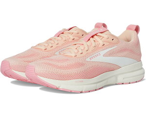 (���) �u���b�N�X ���f�B�[�X �g���[�X 4 Brooks women Trace 4 Tropical Peach/Dianthus/Grey