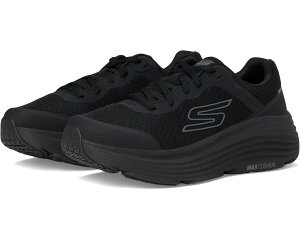 (���) �X�P�b�`���[�Y �����Y �}�b�N�X �N�b�V���j�j�O �G���f�o�[ SKECHERS men Max Cushioning Endeavour Black/Black