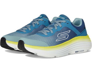 (���) �X�P�b�`���[�Y �����Y �}�b�N�X �N�b�V���j�j�O �G���f�o�[ SKECHERS men Max Cushioning Endeavour Navy/Lime