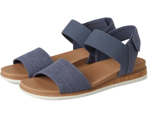 (���) �{�u�X �X�P�b�`���[�Y ���f�B�[�X �f�U�[�g �L�X ���E - �g�b�v ���b�N BOBS from SKECHERS women Desert Kiss Low - Top Look Slate