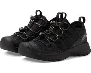 (���) �L�[�� �L�b�Y ���g�]�A �X�j�[�J�[ (�g�h���[/���g�� �L�b�h) KEEN kids Motozoa Sneaker (Toddler/Little Kid) Black/Black