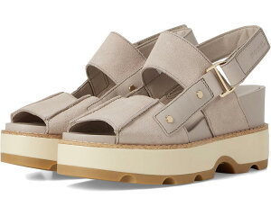 (���) �\���� ���f�B�[�X �W���A�j�[ Iv �T���_�� �E�F�b�W SOREL women Joanie Iv Sandals Wedge Crushed Clay/Gum