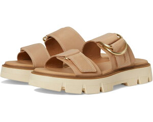 (���) �\���� ���f�B�[�X ���C�� �X���C�h �T���_�� SOREL women Rein CB Slide Sandals Honest Beige/Bleached Ceramic