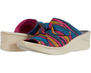 (���) �r�W�[�Y ���f�B�[�X �X�}�C�� Bzees women Smile Raspberry Mimosa Vacation Stripe