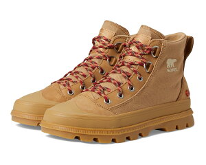 (���) �\���� ���f�B�[�X �X�J�E�g n �A�o�E�g �~�b�h �X�j�[�J�[ �M�A CHK SOREL women Scout N About Mid Sneakers Gear Chk Caribou Buff/Gum