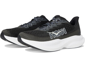 (���) �z�J�I�l�I�l �����Y �}�b�n 6 Hoka men Mach 6 Black/White
