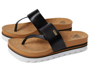 (���) ���[�t ���f�B�[�X �N�b�V���� �\�� HI Reef women Cushion Sol Hi Black/Tan