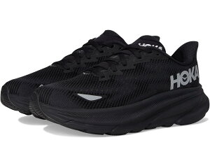 (���) �z�J�I�l�I�l ���f�B�[�X �N���t�g�� 9 GTX Hoka women Clifton 9 GTX Black/Black 1