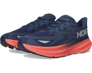 (���) �z�J�I�l�I�l ���f�B�[�X �N���t�g�� 9 GTX Hoka women Clifton 9 GTX Varsity Navy/Nautical Dusk
