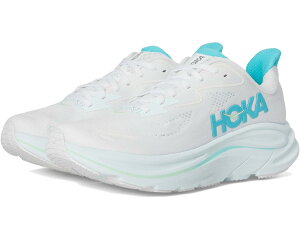 (���) �z�J�I�l�I�l ���f�B�[�X �N���t�g�� 10 Hoka women Clifton 10 White/Cielo Blue