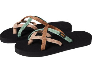(���) �e�o ���f�B�[�X �I�����t Teva women Olowahu Mixed B Maple Sugar Multi